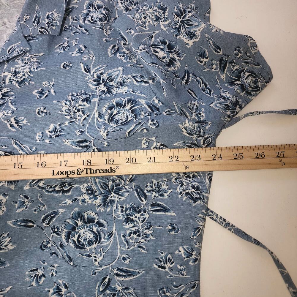 Cynthia Taylor Dress Womens L Floral cottagecore fairycore farmcore Prairie - Picture 7 of 7